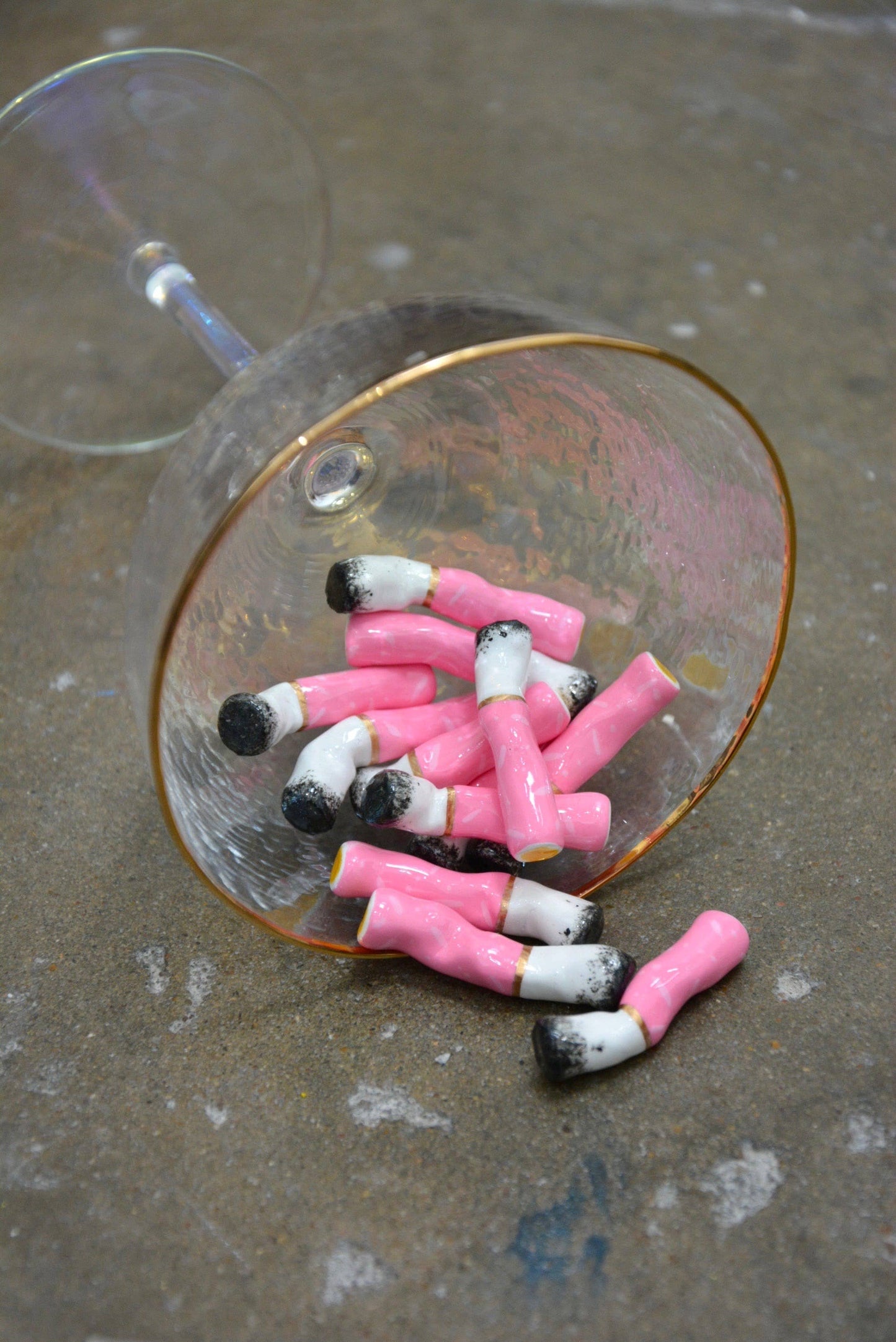 PINK CERAMIC CIGARETTE