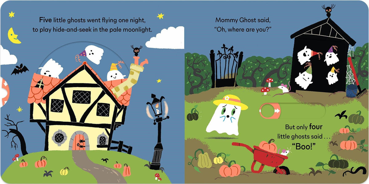 Five Little Ghosts: Board Book