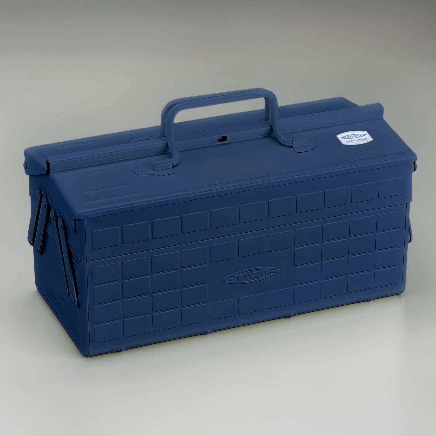 Toyo - Steel Cantilever Toolbox ST-350: Ameico Orange