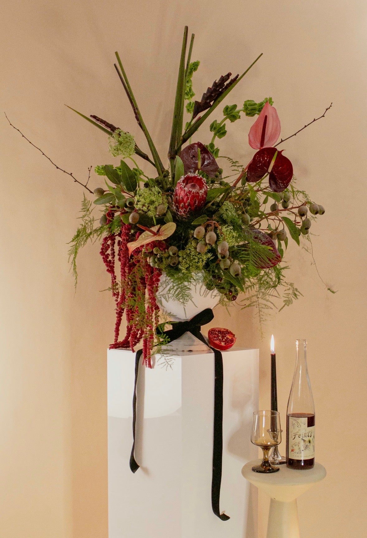 Large Bespoke Ceramic Vase Arrangement
