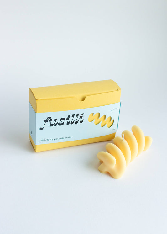 Fusilli Candle