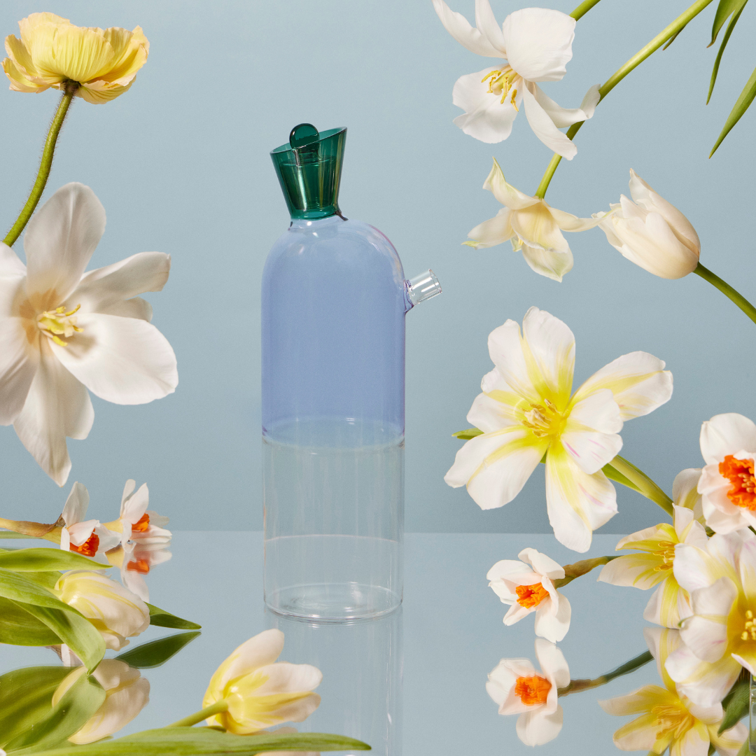 Whimsical Water Carafe: Lilac