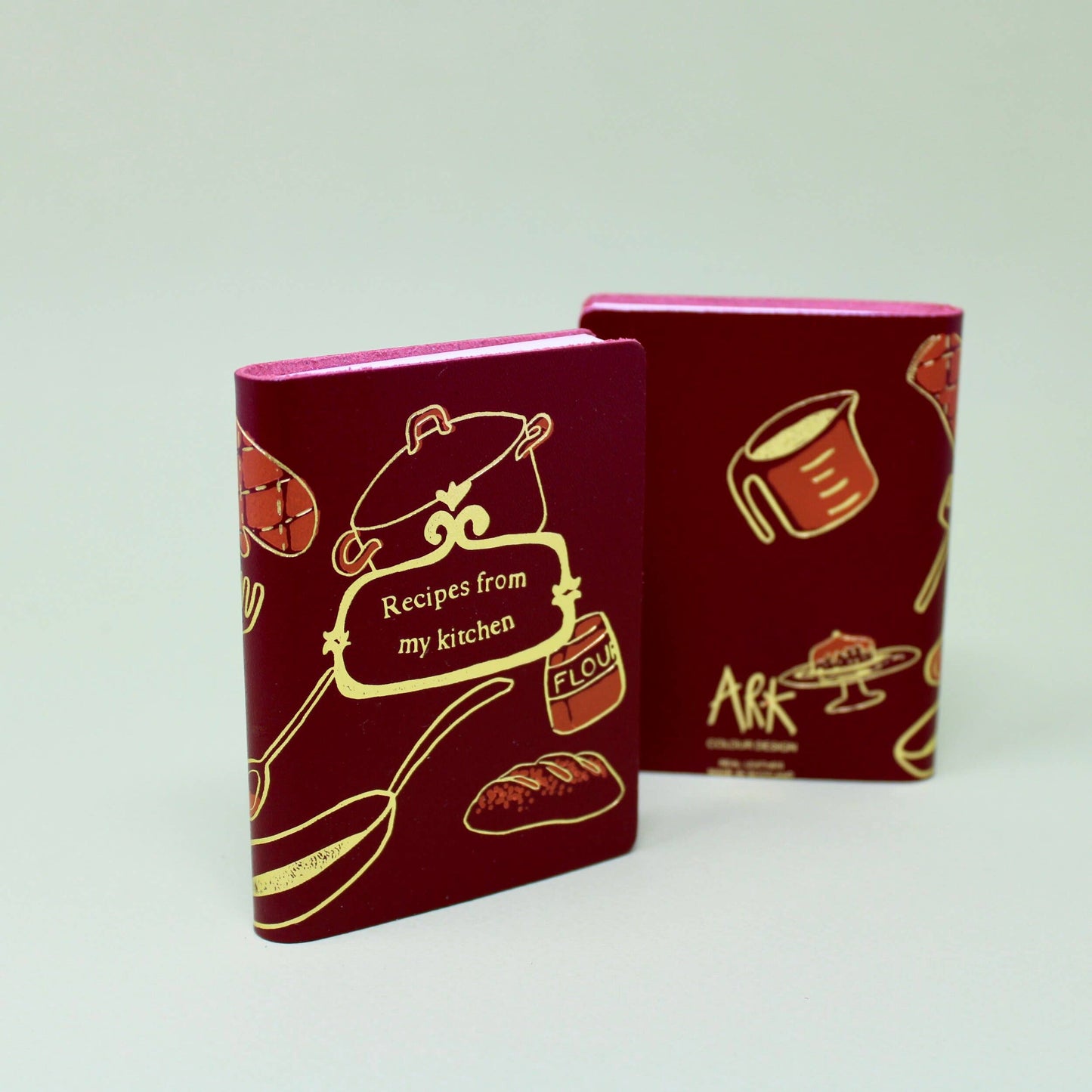 Illustrated Midi Leather Journal: My handy notebook
