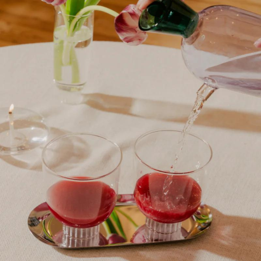 Whimsical Water Carafe: Lilac