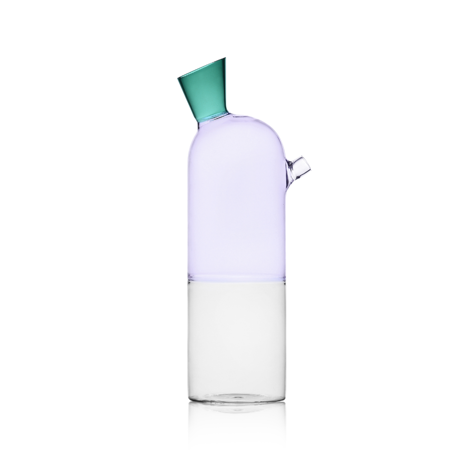 Whimsical Water Carafe: Lilac