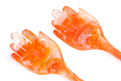 Hand Resin Salad Server