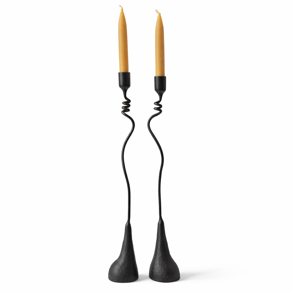 7/8” Cats & Jasmine Candlestick 