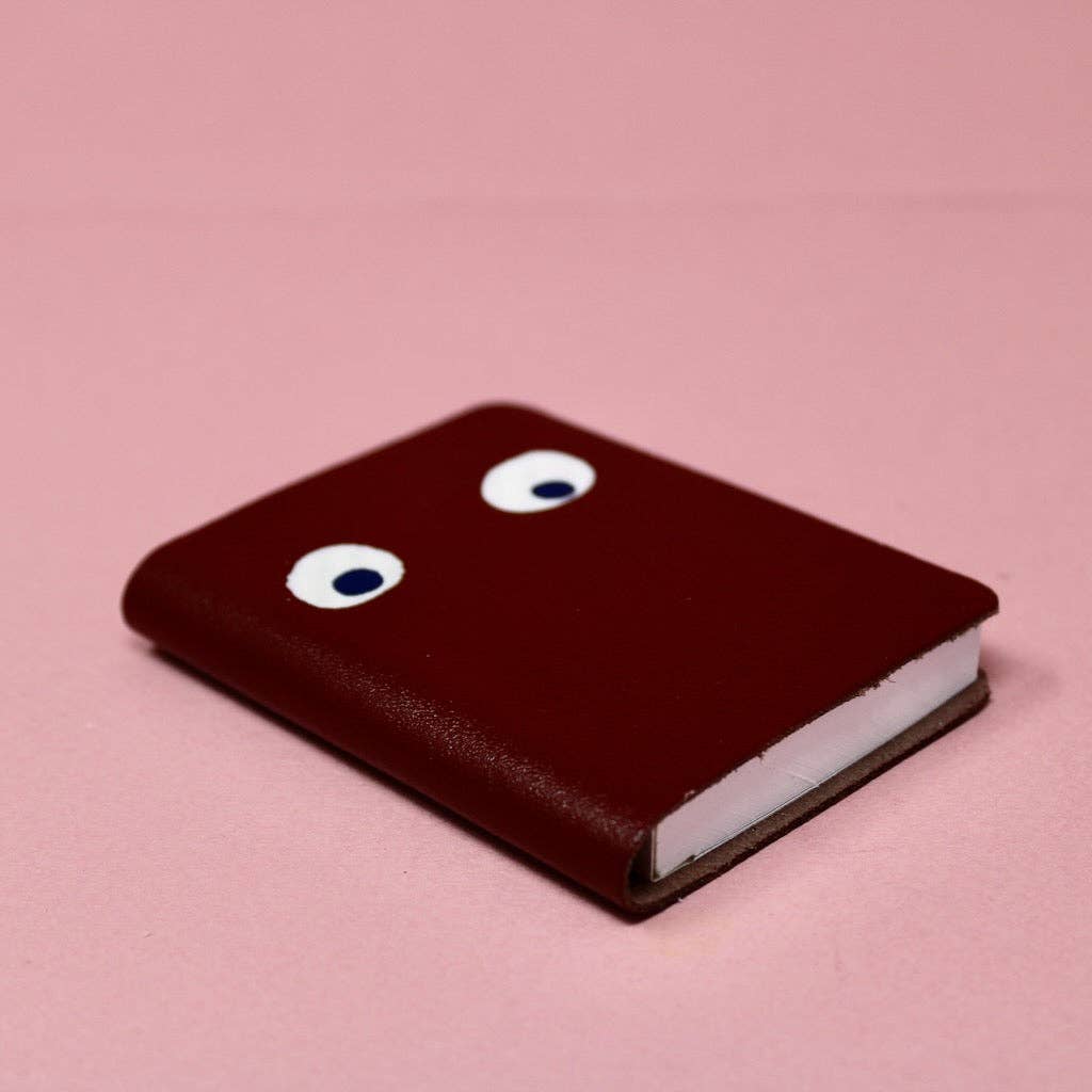 Googly Eye Mini Notebook: Red
