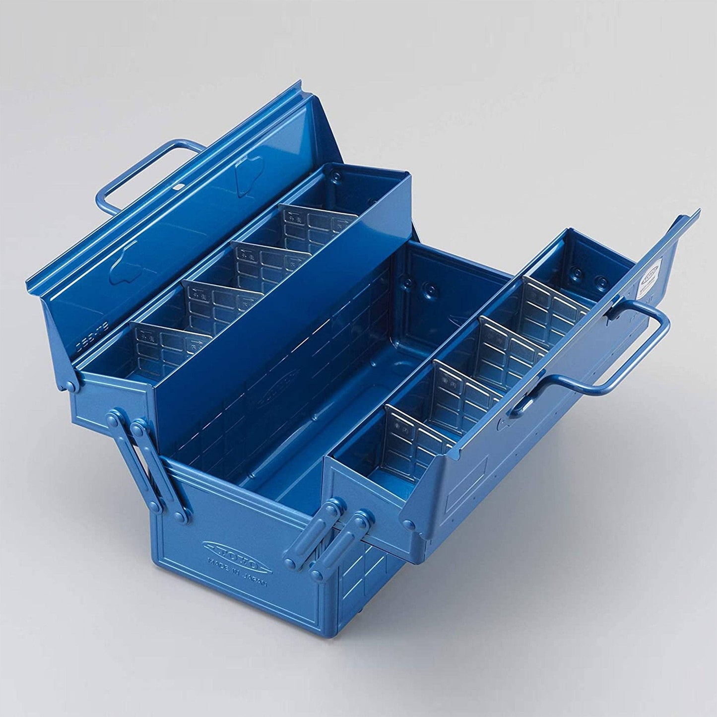 Toyo - Steel Cantilever Toolbox ST-350: Ameico Orange