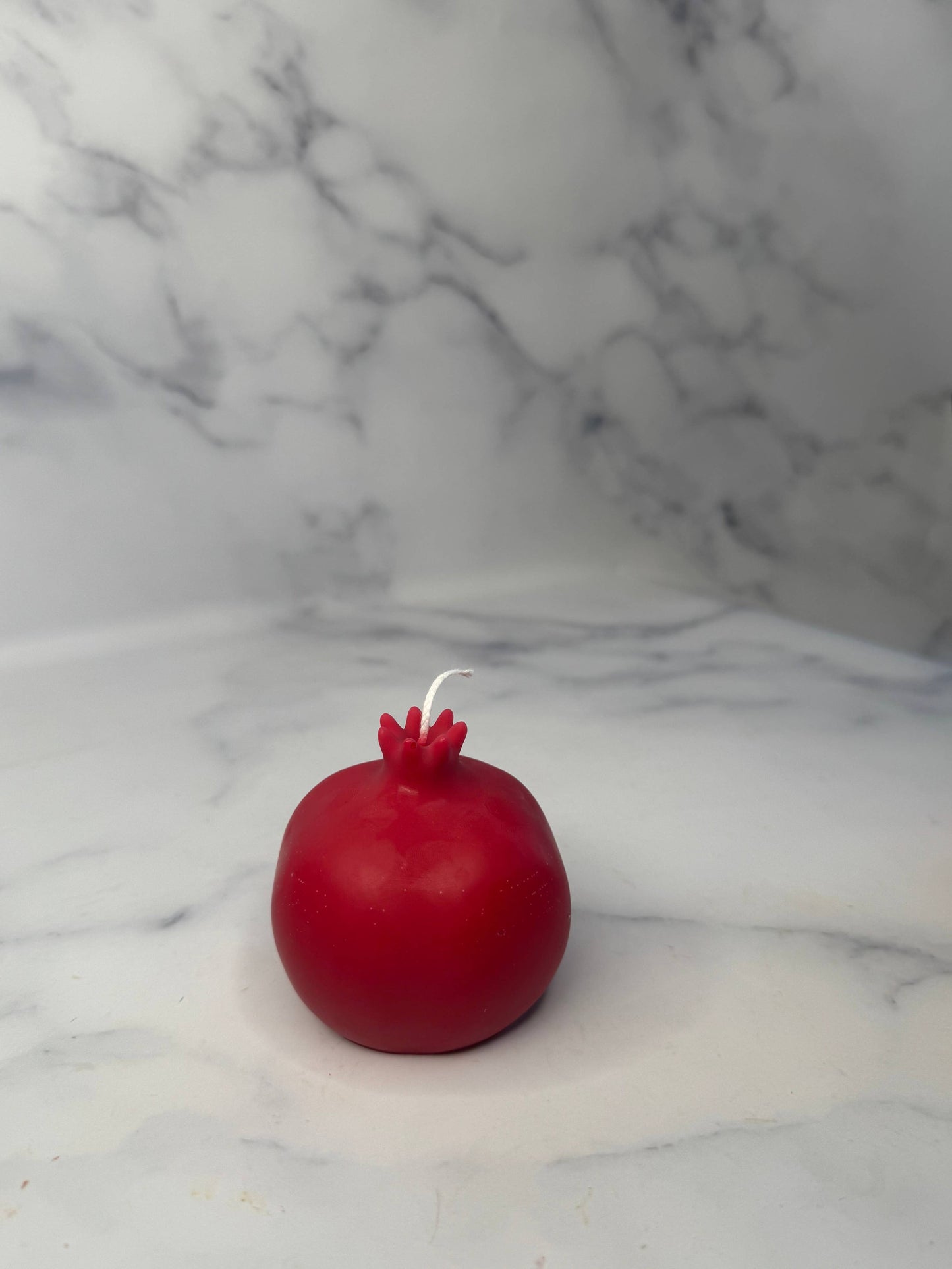 Pomegranate Candle: Large / Red / Pomegranate Rose Pomegranate + Cedar