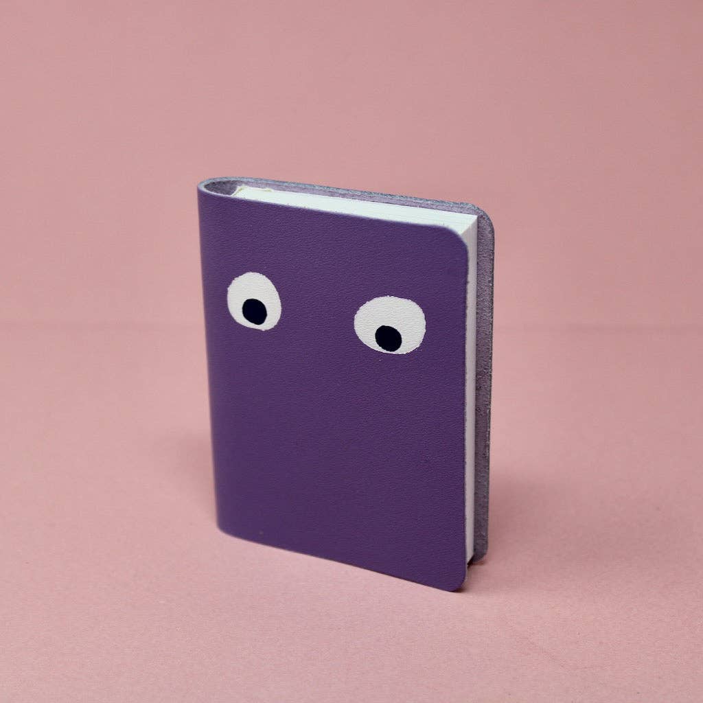 Googly Eye Mini Notebook: Red