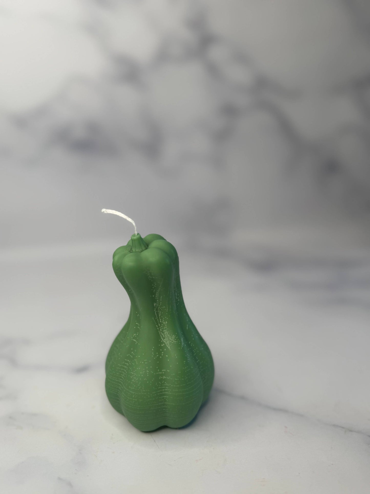 Gourd Candles: Gertrude / Yellow / Unscented