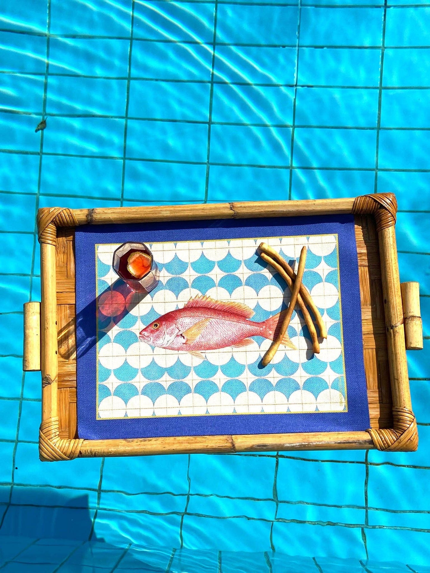 SEA Textile Placemats - Rectangular Set: Rectangular