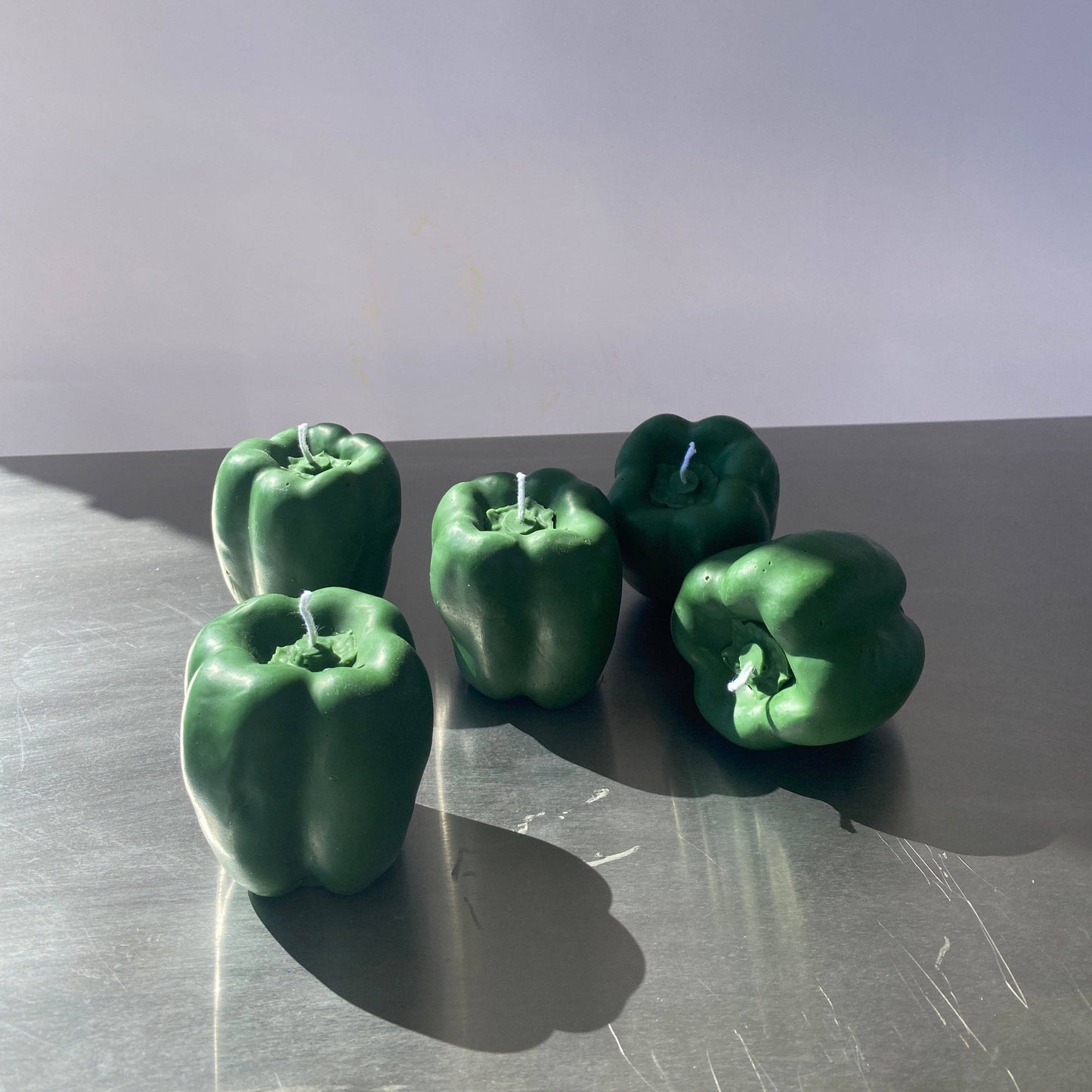 Bell Pepper Candle - Green: Green / Pepper / Single Bell Pepper