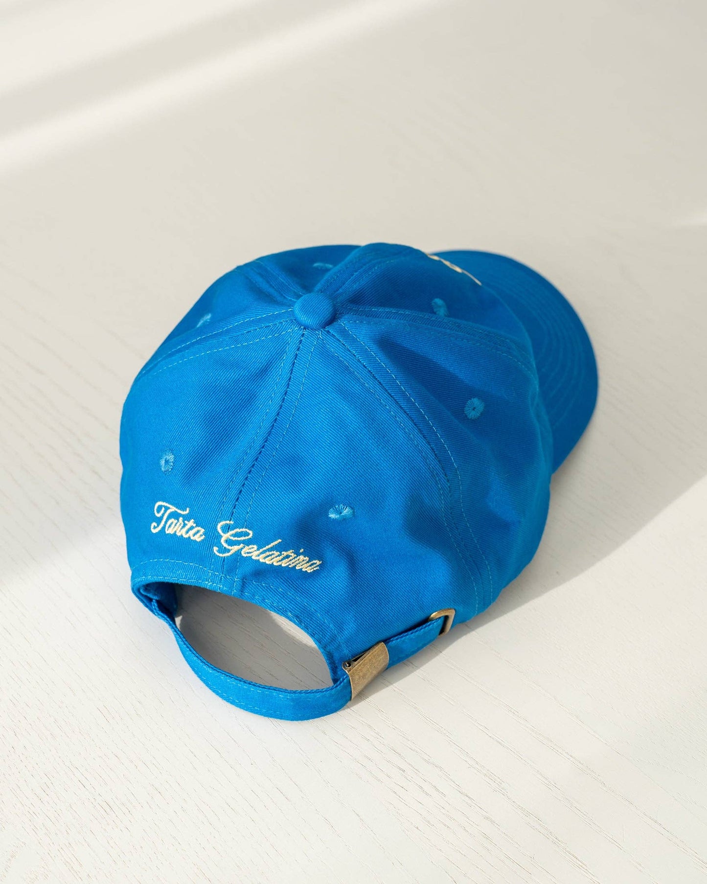 Silly Flower Cap: Cobalt Blue