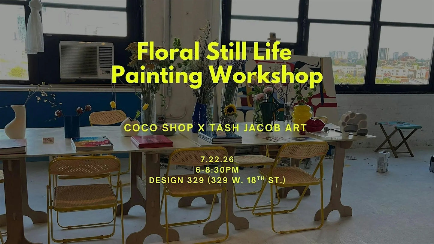 Floral Still Life Painting Workshop