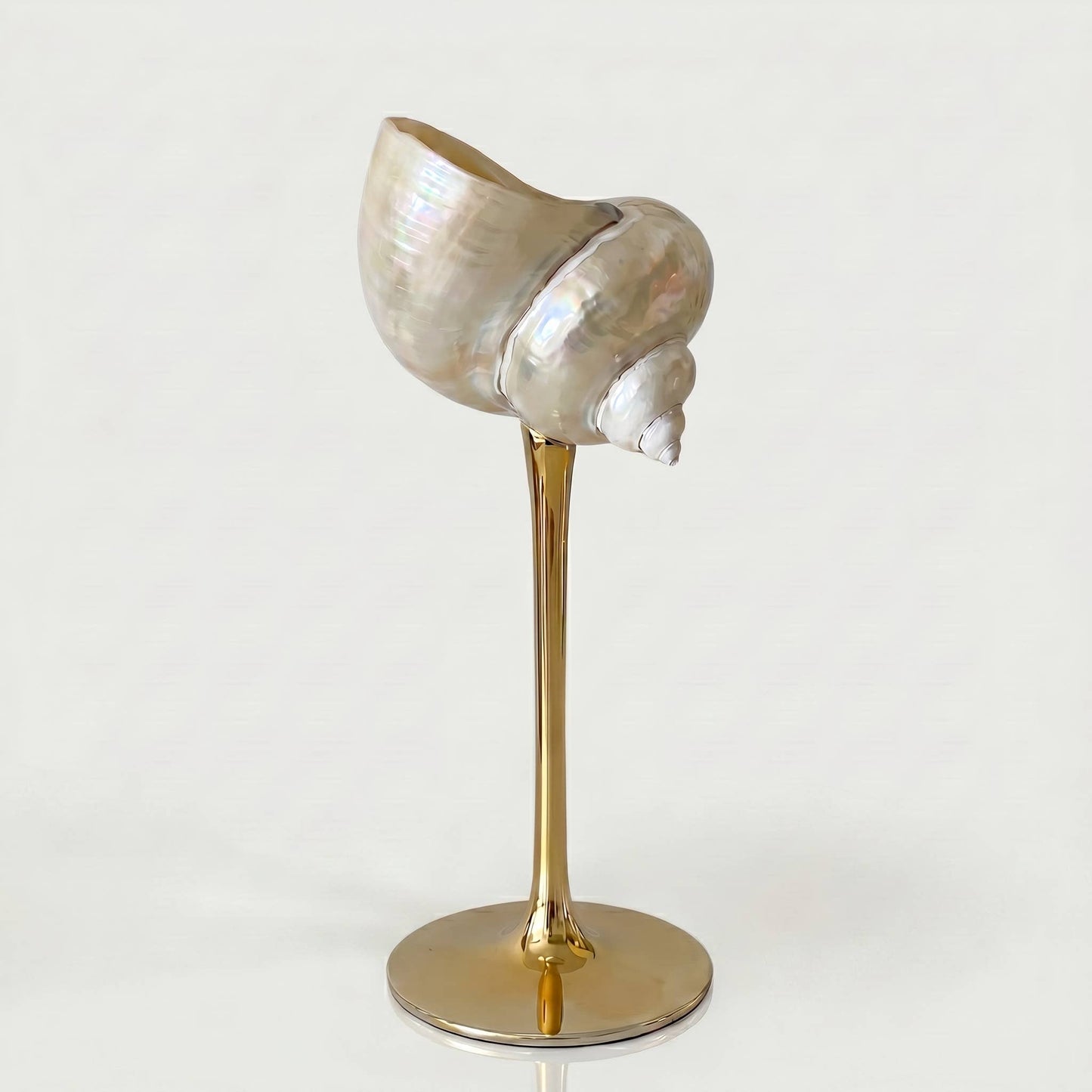 Isla Seashell Glasses, Set of 4: Gold