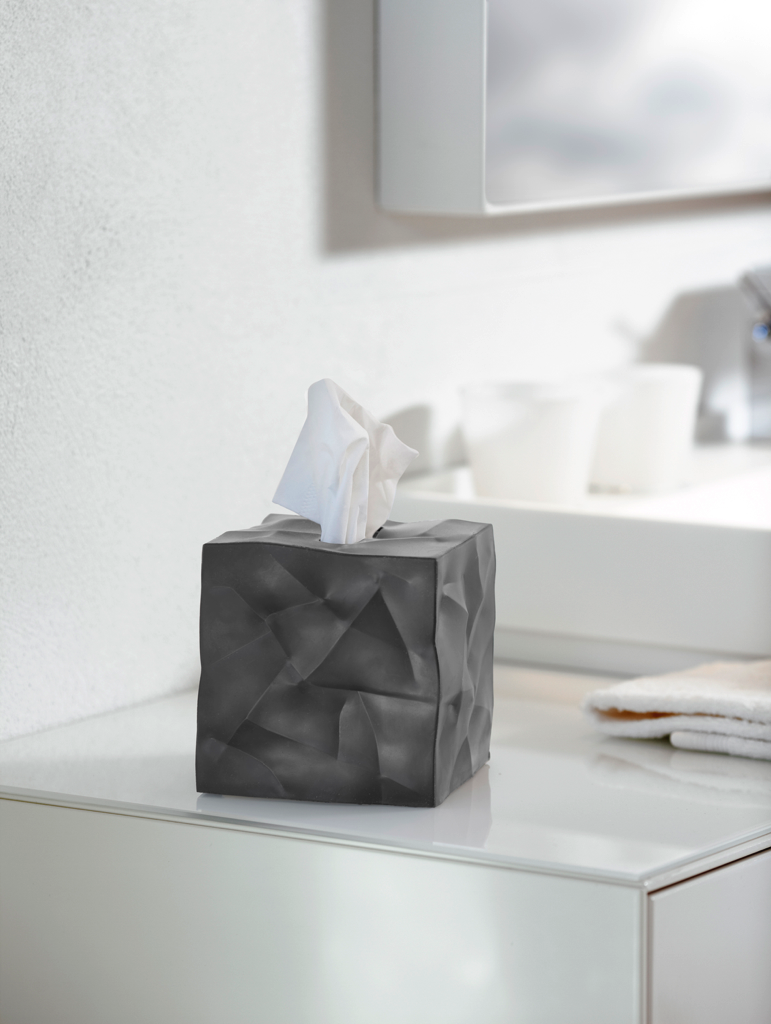 Essey - Cube Tissue Holder: Red