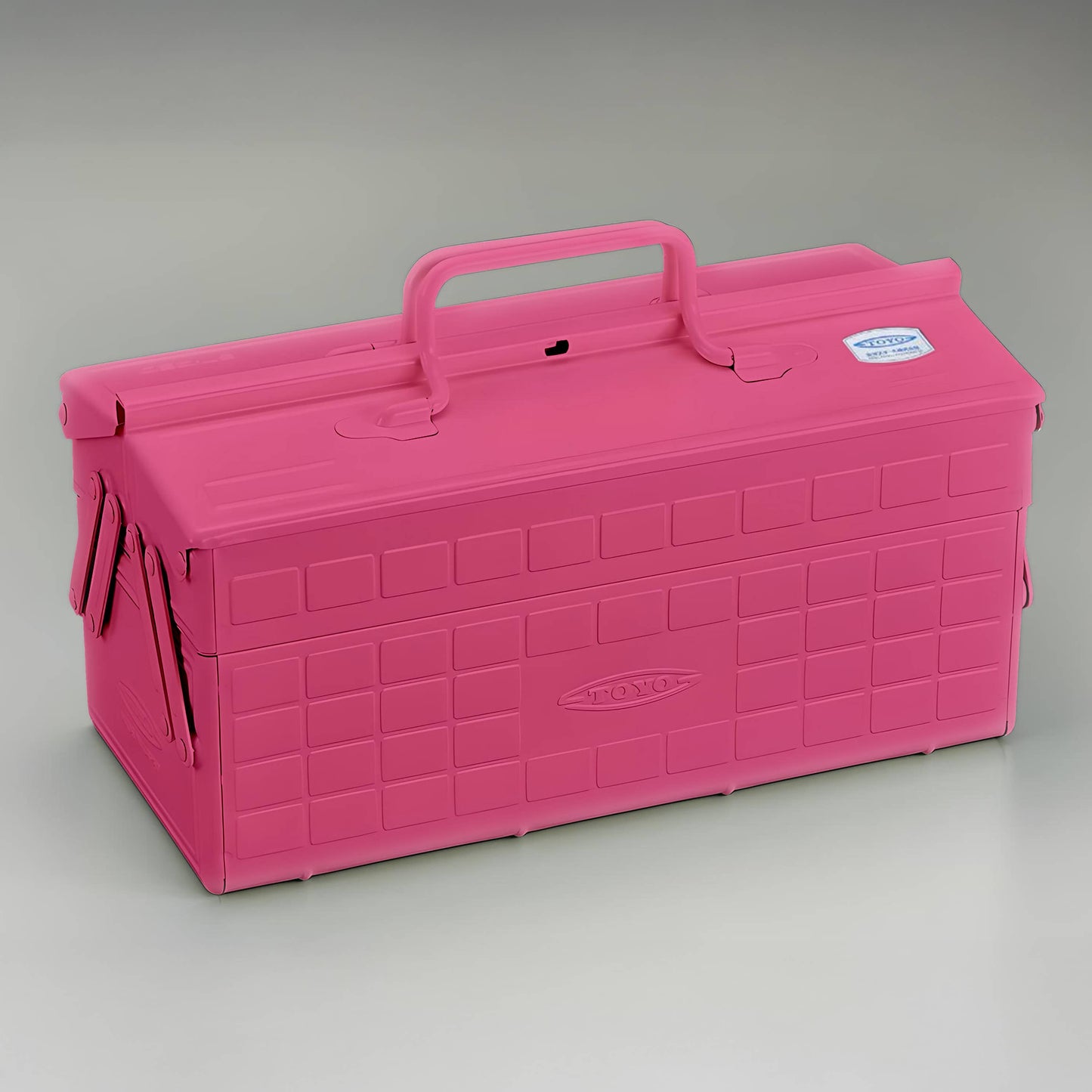 Toyo - Steel Cantilever Toolbox ST-350: Ameico Orange
