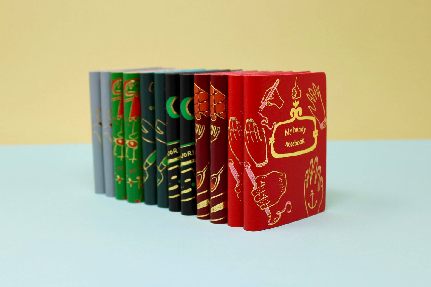 Illustrated Midi Leather Journal: My handy notebook