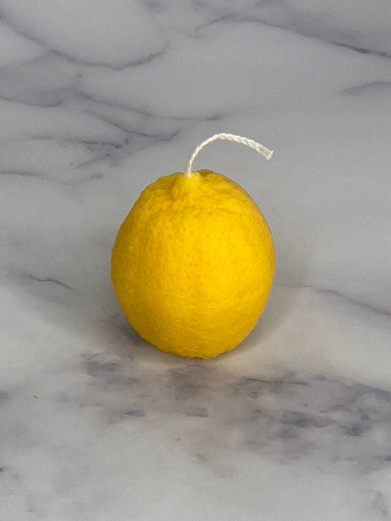 Lemon Candle: Lemon / Limón Squeeze Lemon + Lemon verbena / Sitting