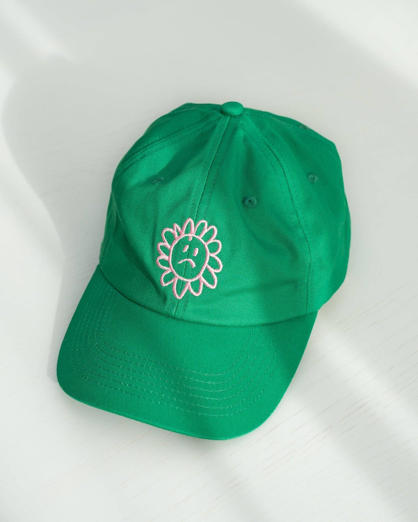 Silly Flower Cap: Cobalt Blue