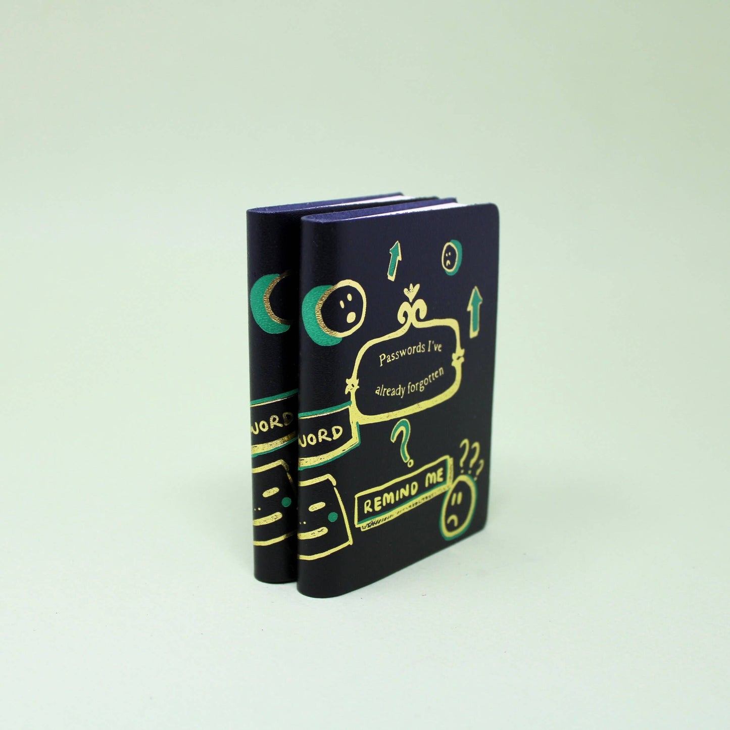 Illustrated Midi Leather Journal: My handy notebook