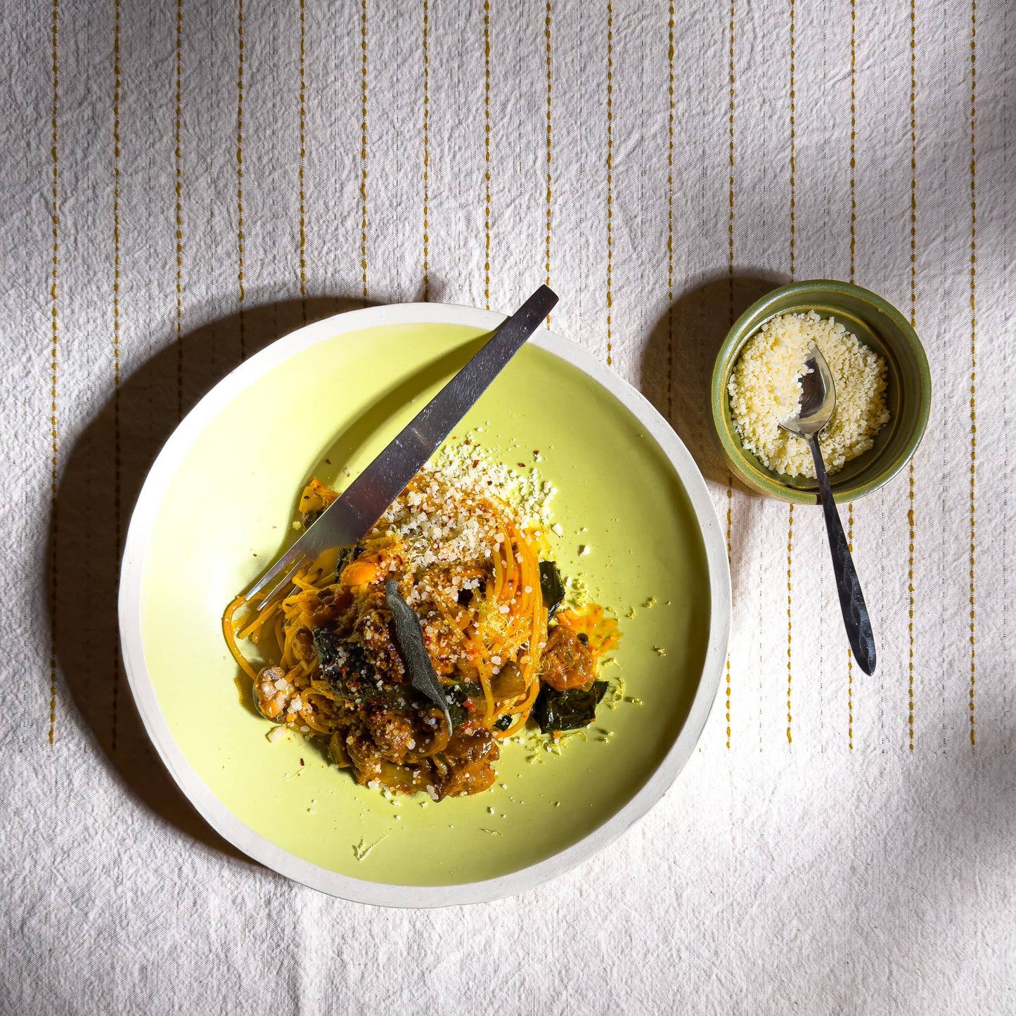 Pasta Bowl: Rose Quartz