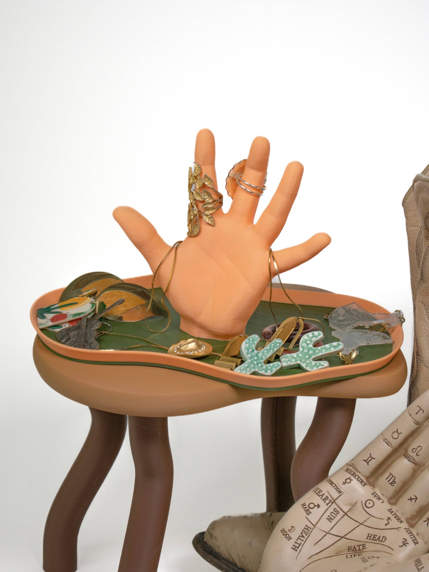The Hand Tray Catchall: Swimming Pool Blues