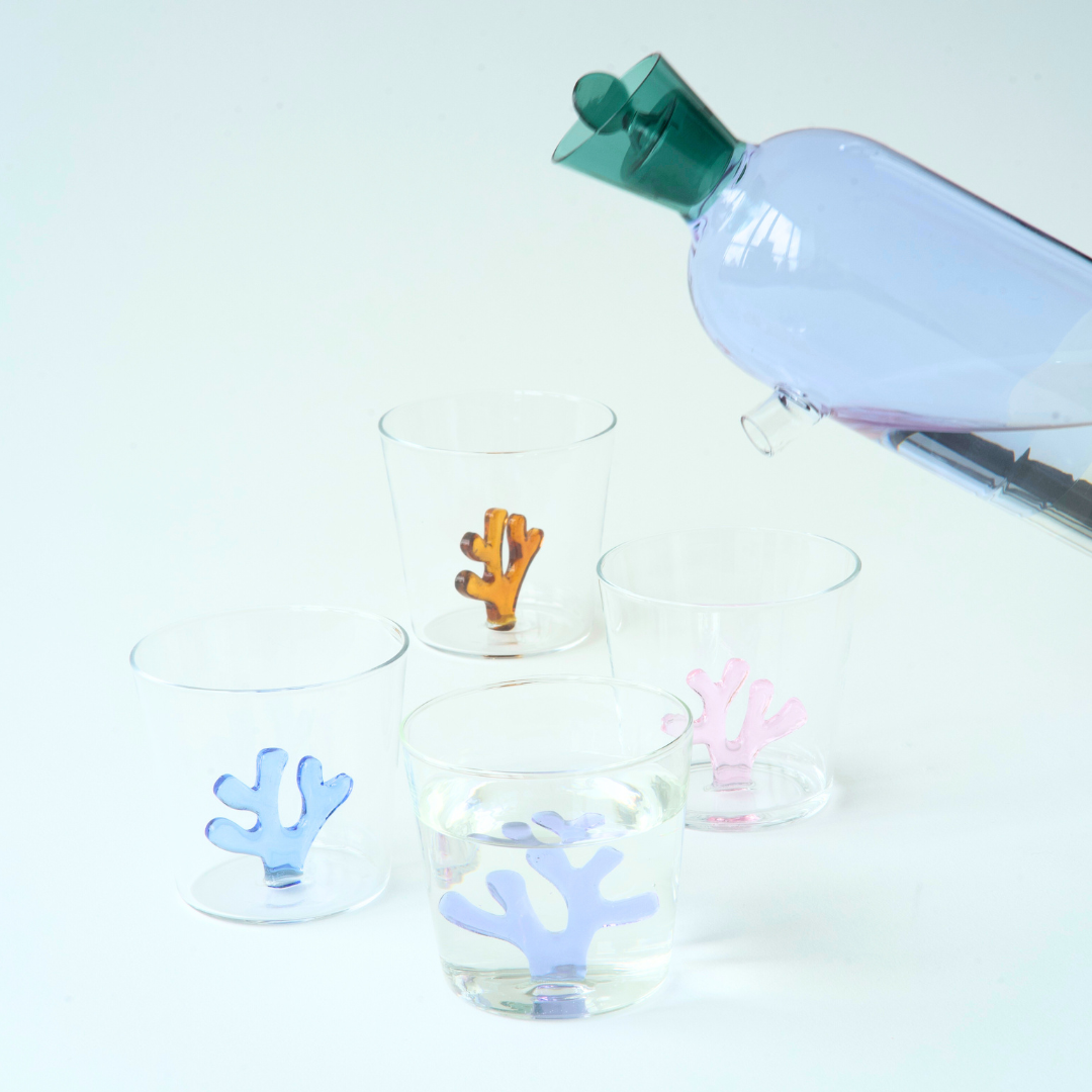 Whimsical Water Carafe: Lilac