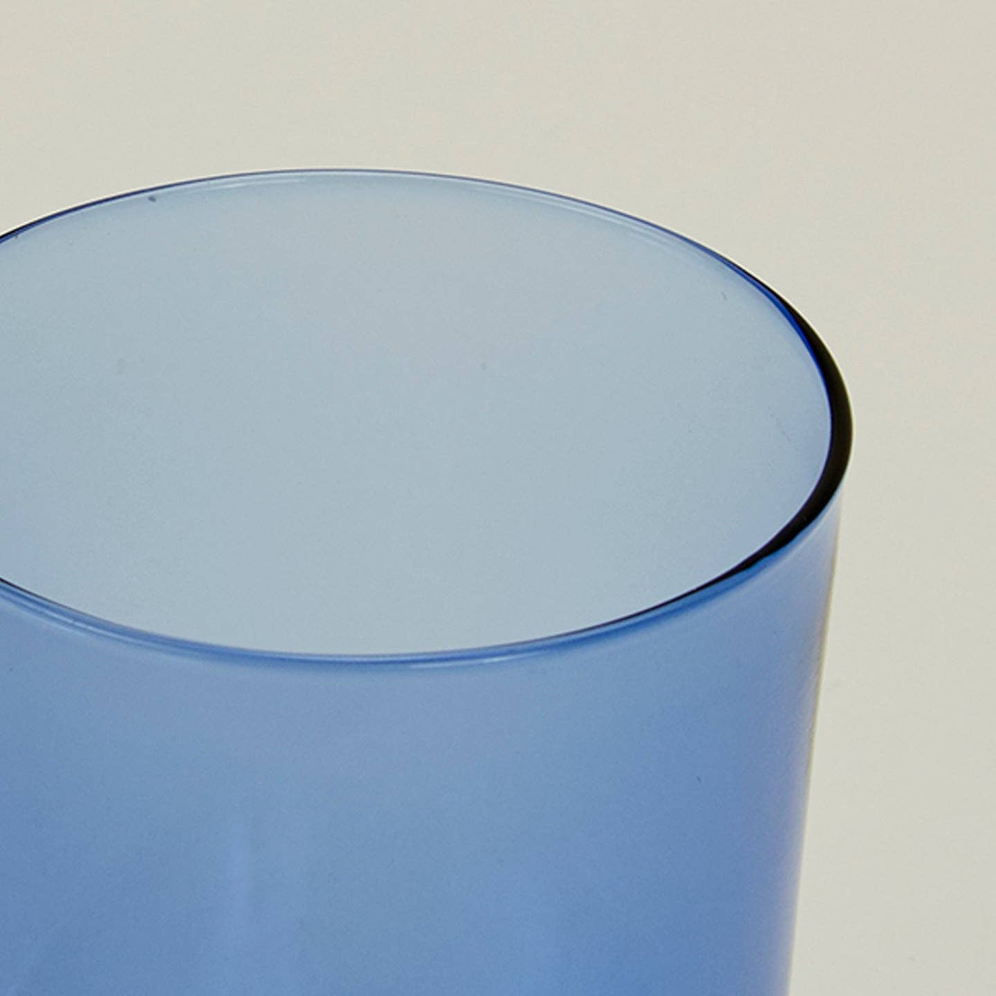 ESSENTIAL GLASSWARE - SET OF 4, BLUE: LARGE