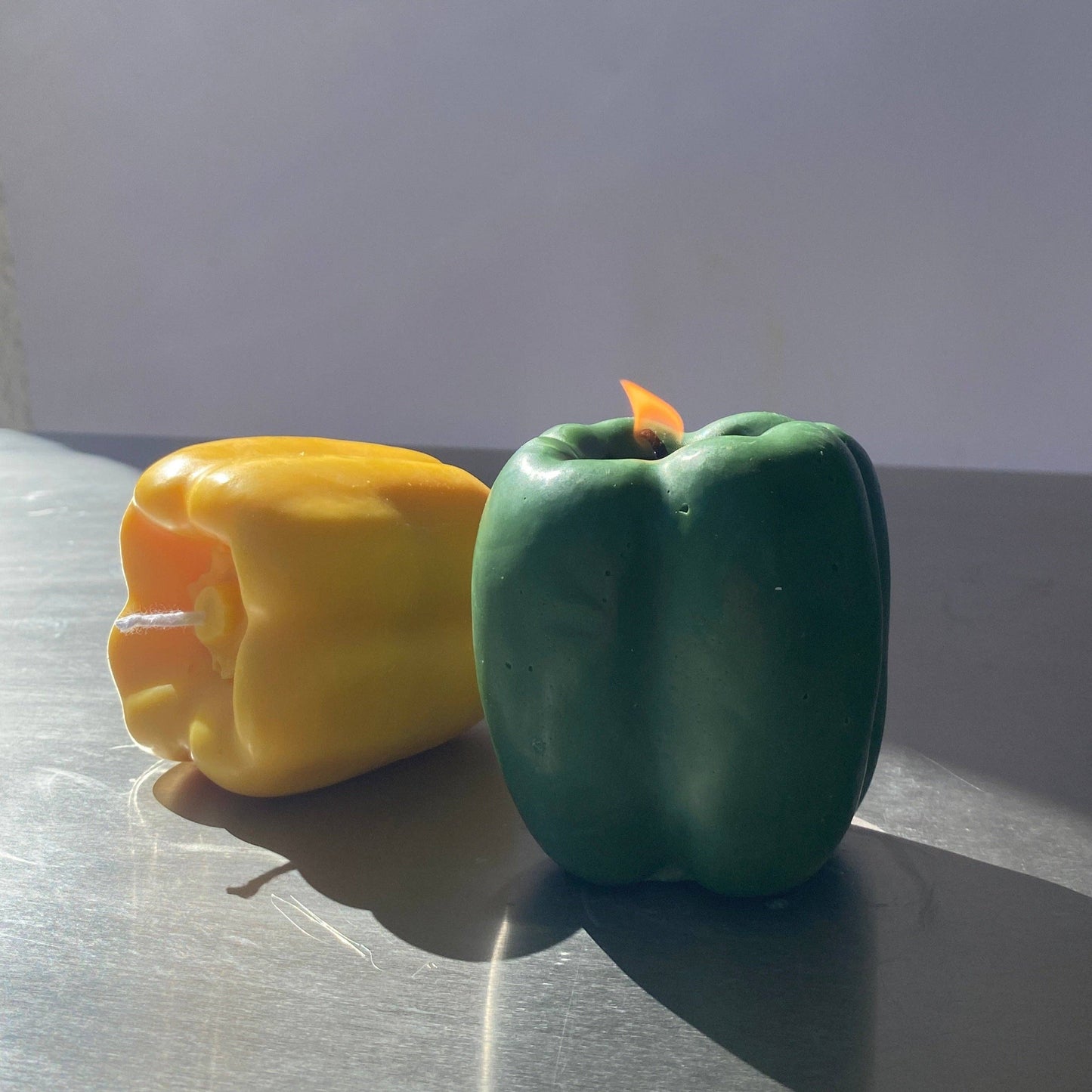 Bell Pepper Candle - Green: Green / Pepper / Single Bell Pepper